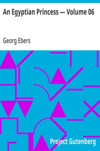 Cover of An Egyptian Princess — Volume 06 — Text and Context